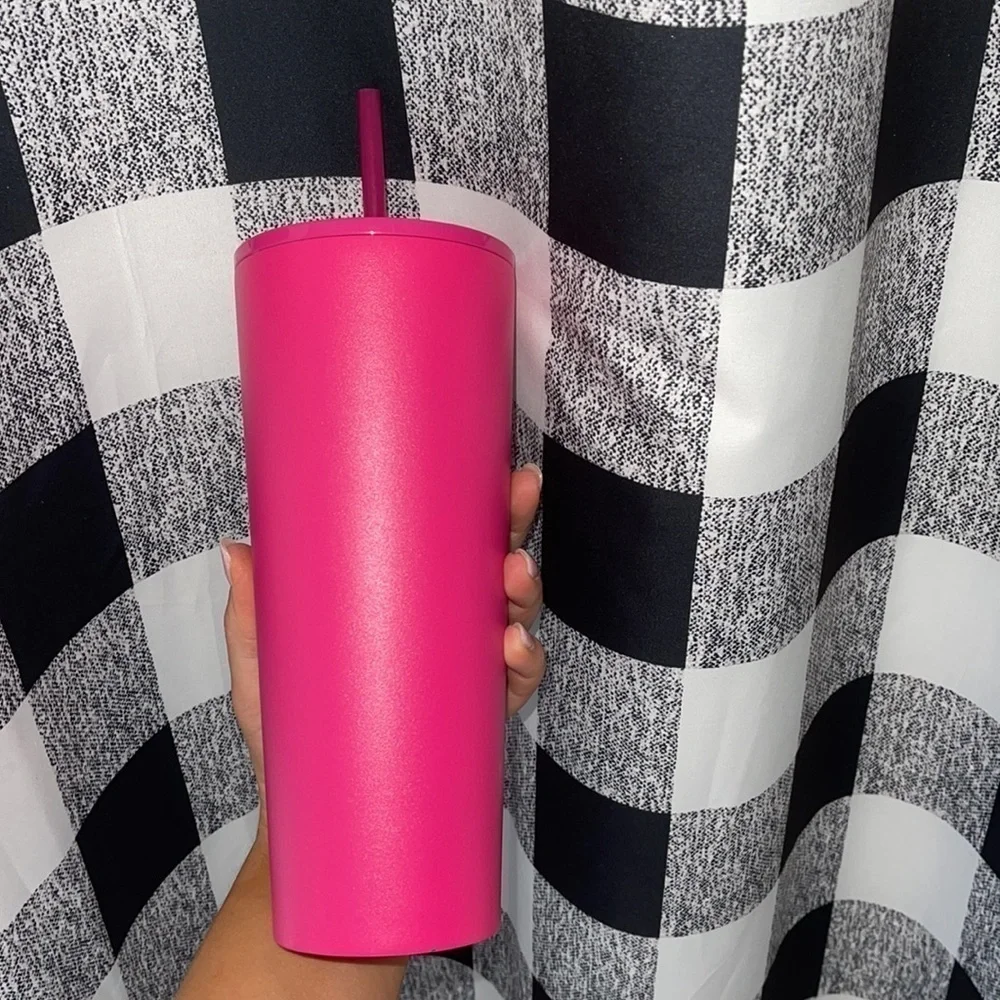 Starbucks Hot Barbie Pink Tumbler RARE*